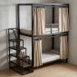 Sleepbox 2 tầng cho nệm 100x200cm gỗ plywood chân sắt GT029