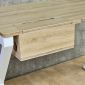 Bàn có hộp điện 110x60cm gỗ plywood hệ XConcept HBXC071
