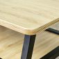 Bàn cafe chữ nhật 80x60cm gỗ plywood CFD68279