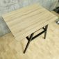Bàn cafe chữ nhật 80x60cm gỗ plywood CFD68279