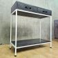 Bàn console trang trí mặt gỗ khung sắt CST038