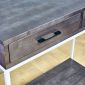 Bàn console trang trí mặt gỗ khung sắt CST038