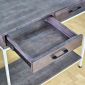 Bàn console trang trí mặt gỗ khung sắt CST038