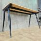 Bàn làm việc 140x60cm gỗ cao su hệ CONE HBCO085