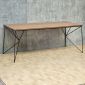 Bàn ăn ngoài trời 180x80cm gỗ nhựa BNT007