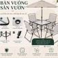 Bộ bàn ghế sân vườn 6 món - CBNT029