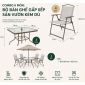 Bộ bàn ghế sân vườn 6 món - CBNT029