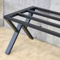 Chân sắt cho bàn ăn 200x80cm sơn tĩnh điện CHB68125
