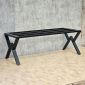 Chân sắt cho bàn ăn 200x80cm sơn tĩnh điện CHB68125