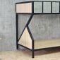 Giường 2 tầng nệm 120cm khung sắt gỗ plywood - GT027