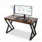 Bàn làm việc 120x65cm gỗ me tây chân sắt hệ XConcept HBXC070