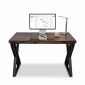 Bàn làm việc 120x65cm gỗ me tây chân sắt hệ XConcept HBXC070