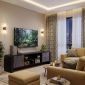 Kệ tivi WOONI 160x35x45cm gỗ cao su KTV68142