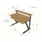 Bàn phòng thu StudioDesk nhỏ