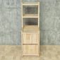 Tủ kệ đầu giường 30x40x92cm gỗ cao su TDG68079