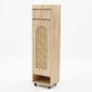 Tủ để giày 39x33x140cm gỗ cao su KG68129