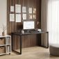 Bàn làm việc có hộp điện 160x70cm gỗ tràm chân hệ Rectang HBRT147