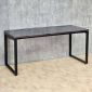 Bàn làm việc có hộp điện 160x70cm gỗ tràm chân hệ Rectang HBRT147