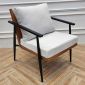 Ghế sofa MILANO lưng bọc nệm chân sắt sơn tĩnh điện GSK070