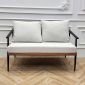 Ghế sofa băng MILANO lưng bọc nệm chân sắt sơn tĩnh điện GSK071