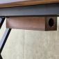 Bàn làm việc có hộp điện 120x50cm gỗ tràm hệ XConcept HBXC073