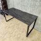 Bàn làm việc có hộp điện 160x70cm gỗ tràm chân hệ Rectang HBRT147