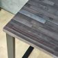 Bàn làm việc có hộp điện 160x70cm gỗ tràm chân hệ Rectang HBRT147