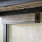 Bàn làm việc có hộp điện 160x70cm gỗ tràm chân hệ Rectang HBRT147