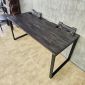 Bàn làm việc có hộp điện 160x70cm gỗ tràm chân hệ Rectang HBRT147