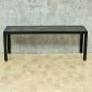 Ghế băng dài 120x37x45cm gỗ nhựa chân sắt GBD085