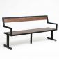 Ghế băng dài SAHO 190x56x88cm gỗ cao su GBD086