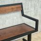 Ghế băng dài SAHO 190x56x88cm gỗ cao su GBD086