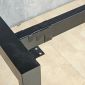 Chân sắt lắp ráp cho bàn 230x70cm hệ Rectang HCRT044