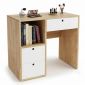 Bàn trang điểm 80x50x75cm gỗ cao su BTD68087