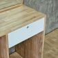 Bàn trang điểm kết hợp chân tủ gỗ cao su  BTD68042