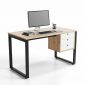Bàn làm việc treo tủ 120x60cm gỗ cao su hệ Rectang HBRT149