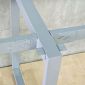 Chân sắt cho bàn cụm 3 chỗ 360x60cm sơn tĩnh điện hệ Rectang HCRT049