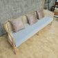 Ghế sofa băng Harvey dài 2m gỗ Ash lưới mây SFB68122