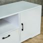 Kệ tivi BONN 180x45x50cm gỗ cao su KTV68143