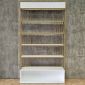 Kệ trưng bày 120x32x215cm gỗ cao su khung sắt sơn tĩnh điện KTB68284