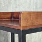 Bàn làm việc đứng 80x50x160cm gỗ cao su chân sắt STD68052