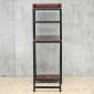 Bàn làm việc đứng 80x50x160cm gỗ cao su chân sắt STD68052