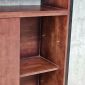 Tủ kệ trang trí 180x40x170cm gỗ cao su khung sắt sơn tĩnh điện KTT68093