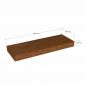 Bàn console 140x50x88cm gỗ cao su chân sắt CONE CST117
