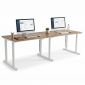 Bàn làm việc 240x80cm gỗ cao su hệ TIO HBTO058