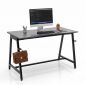 Bàn Gaming có giá treo đồ 120x70cm gỗ cao su chân sắt GD68075