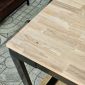 Bàn họp có hộp điện 360x120cm gỗ cao su hệ Trapez HBTC055