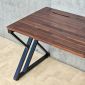 Bàn gác chân tủ có 2 hộp điện MELLIA 180x70cm gỗ tự nhiên BD68196