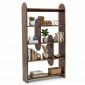 Kệ trang trí 100x30x180cm gỗ tràm KTT68099
