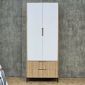 Tủ quần áo gỗ Plywood 80x60x200cm -TQA68096